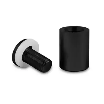 Dystans aluminiowy (czarny mat) - 25x19