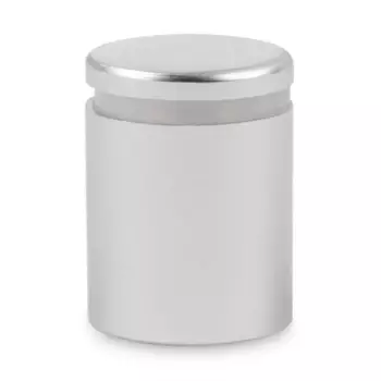 Dystans aluminiowy (srebrna satyna) - 25x19