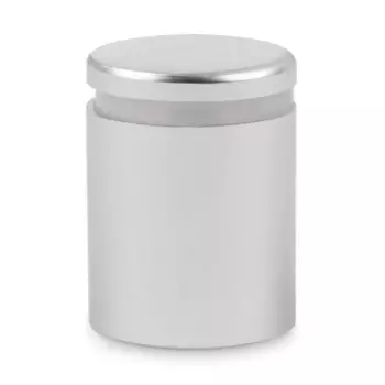 Dystans aluminiowy - 25x19, srebrny mat