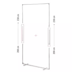 LONG SET 2.3 do systemu MEGA SEG™ 120x200