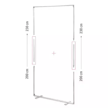 LONG SET 2.3 do systemu MEGA SEG™ 120x200