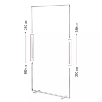 LONG SET 2.5 do systemu MEGA SEG™ 100x200