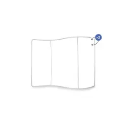 Ścianka tekstylna Atlantis S 300x230