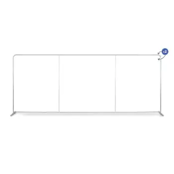 Ścianka tekstylna Atlantis Prosta 590X230