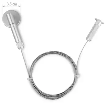 Mocowanie ściana - podłoga/sufit do systemu linkowego