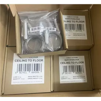 Mocowanie sufit - podłoga do systemu linkowego