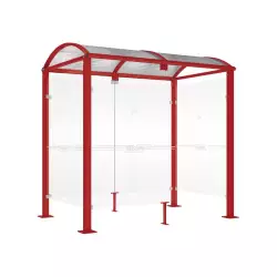 Wiata dla palących Łukowa