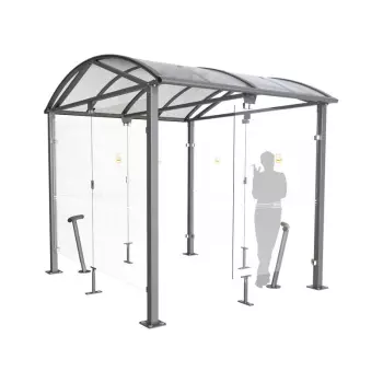 Wiata dla palących Łukowa - L