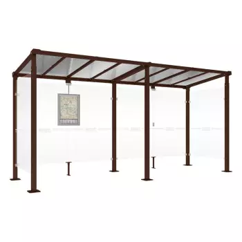 Wiata przystankowa Mediolan