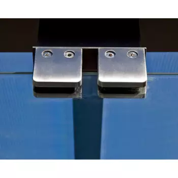 Wiata rowerowa łukowa ’’M’’ z oszalowaniami ze szkła