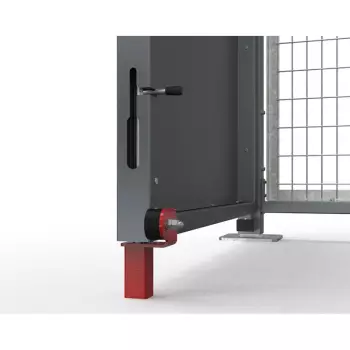 Wiata rowerowa łukowa zamykana