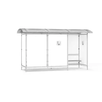 Wiata dla palących KOMFORT