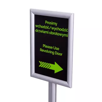 Stojak na plakat SP001