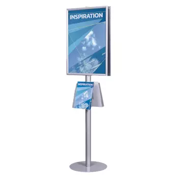 Dwustronny stojak na plakat i ulotki SPU009