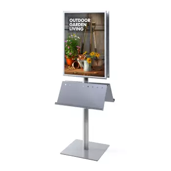 Stojak Info Pole Standard dwustronny