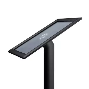 Stojak informacyjny Menu-Board czarny