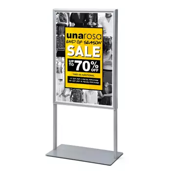 Stojak na plakat dwustronny A1/B1