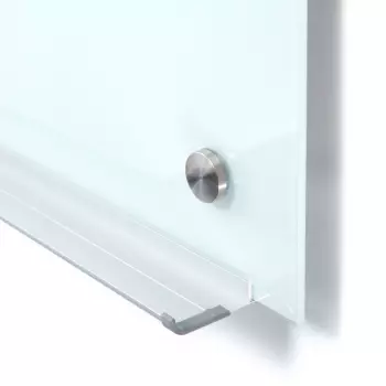 Szklana tablica suchościeralna mleczna