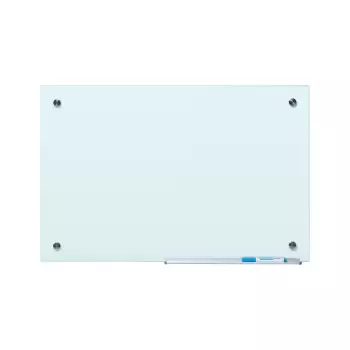 Szklana tablica suchościeralna mleczna