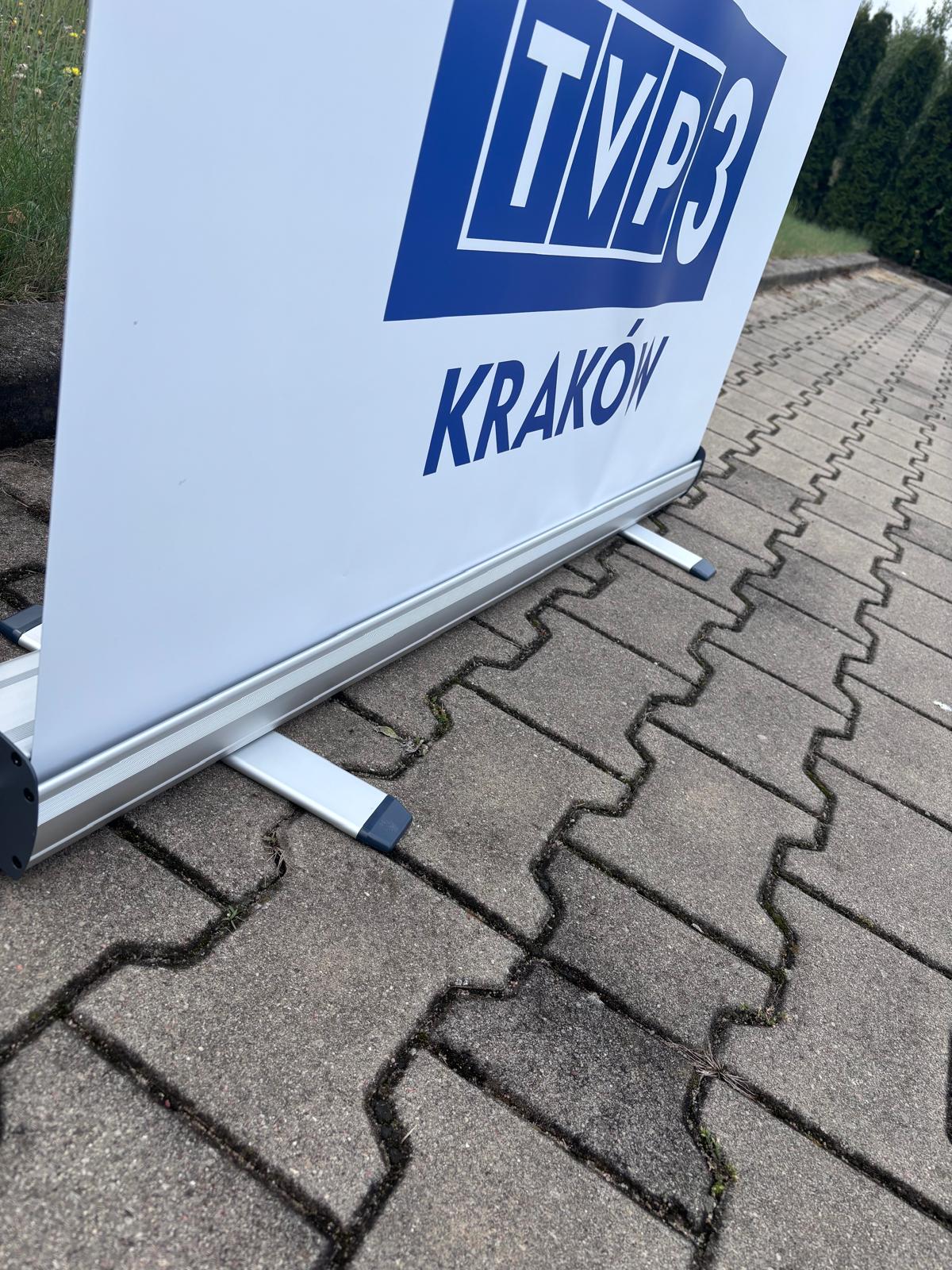 roll up Classic kaseta i nóżki standardowy system reklamowy konstrukcja roll upa