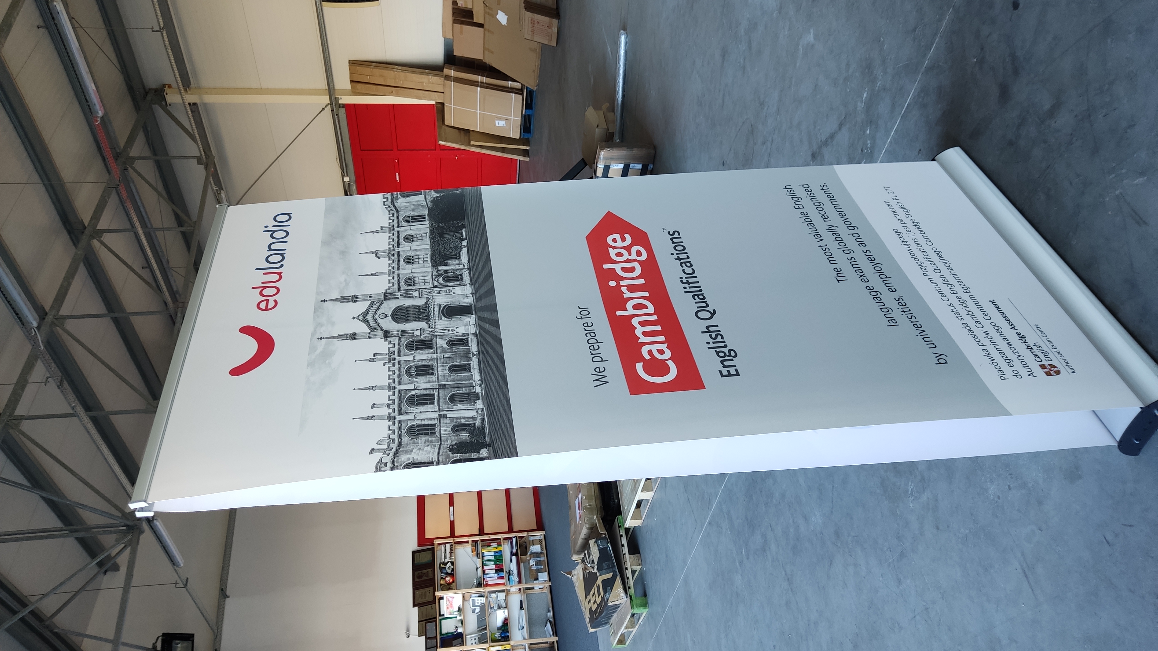 roll up dwustronny reklamowy ekspozycja grafiki z dwóch stron system reklamowy roll up event