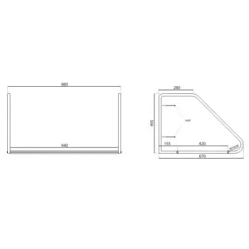 Wieszak na opony Uno
