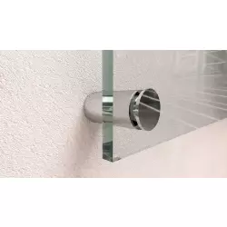 Dystans mosiężny chrom 13x25