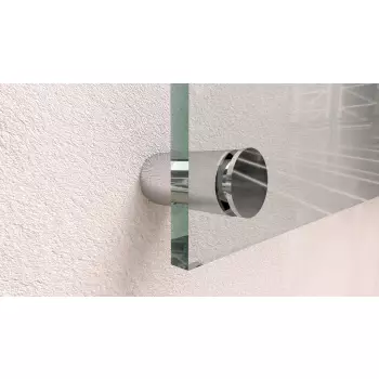 Dystans mosiężny chrom 19x19