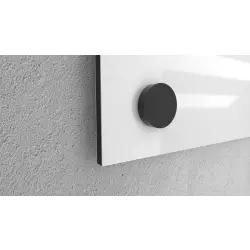 Zaślepka na śrubę czarna 15 mm