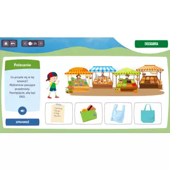 Gra edukacyjna - EKOwyzwania. Ekotropiciele