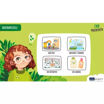 Gra edukacyjna - EKOwyzwania. Ekotropiciele
