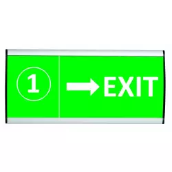 Tabliczka przydrzwiowa 74x350 mm