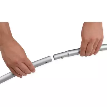 Aluminiowy maszt do flag reklamowych Pióro - M 340 cm