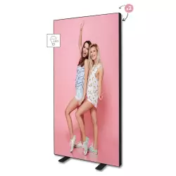 LED BOX 100x230 czarny