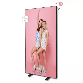 LED BOX 100x230 czarny