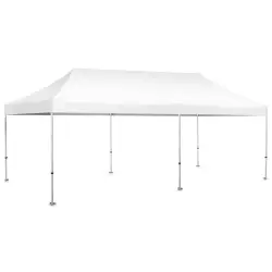 Dach do stelaża namiotu 3x6 - biały