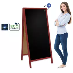 Potykacz drewniany Classic XL (72x160 cm) - czerwony