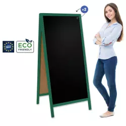 Potykacz drewniany Classic XL (72x160 cm) - zielony