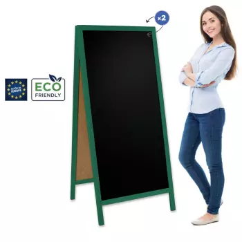 Potykacz drewniany Classic XL (72x160 cm) - zielony