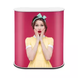 Trybunka Promo 2 nerka - biały blat