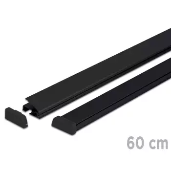 Listwy plakatowe Standard 60 cm - czarne