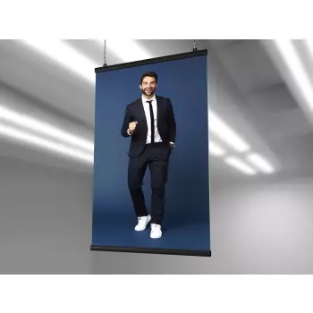 Listwy plakatowe Standard 85 cm - czarne