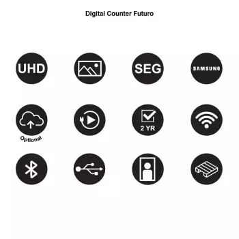 Cyfrowa Trybunka Futuro z monitorem 55