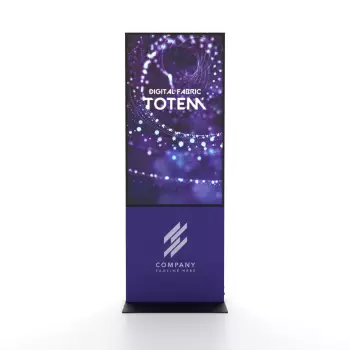 Totem cyfrowy Digital Fabric