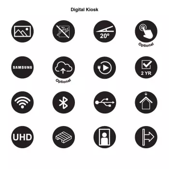 Wewnętrzny, cyfrowy kiosk