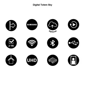 Totem cyfrowy Sky