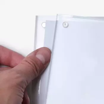 Akrylowy stojak z magnetycznym panelem pionowy