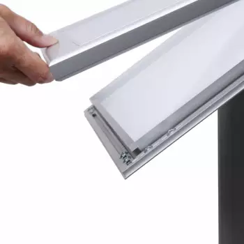 Stojak na menu zewnętrzny LED 2XA4