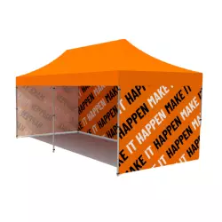 Namiot aluminiowy 3x6z wydrukiem