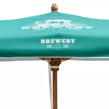 Parasol zewnętrzny Antique 3 x 3 m z wydrukiem